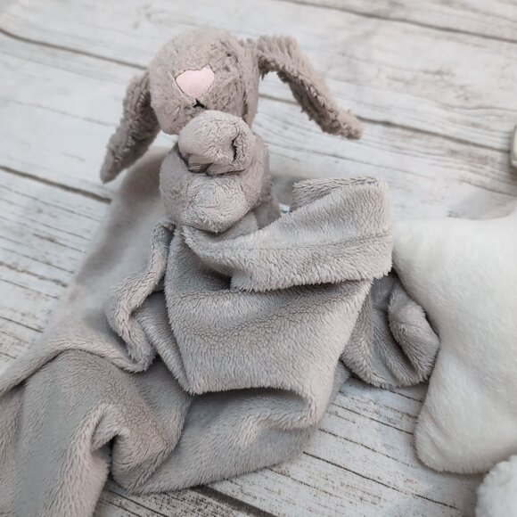 Jellycat Lot of 3 - Owl and Star Musical Pull,  Jungly Tails,  bunny sooter - Picture 4 of 5